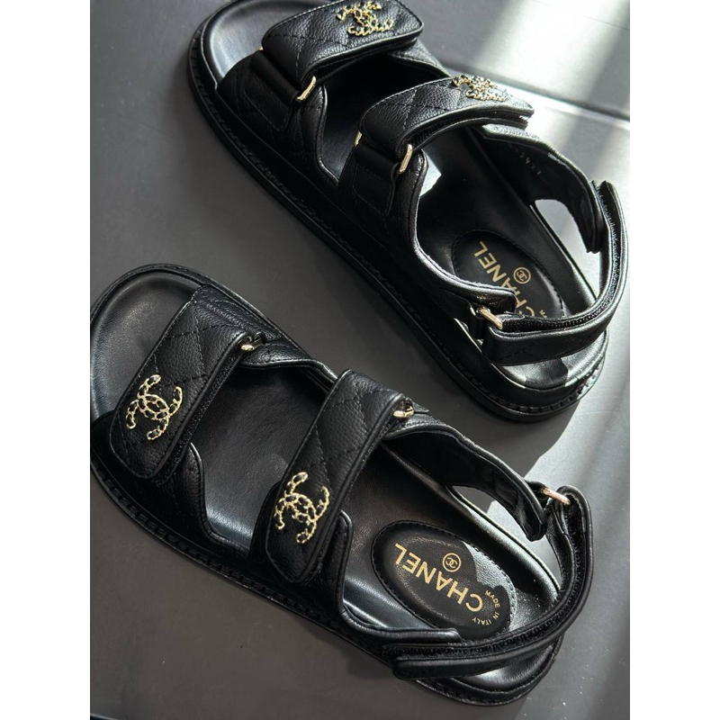 Chanel Dad Sandal GHW