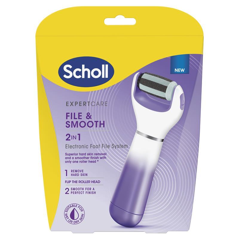 Scholl Velvet Smooth Electronic Foot File For Hard Skin Australian Product