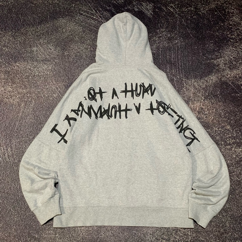 hoodie i am not human being