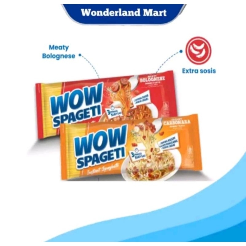 

MIE WOW Spagety Bolognese 84g