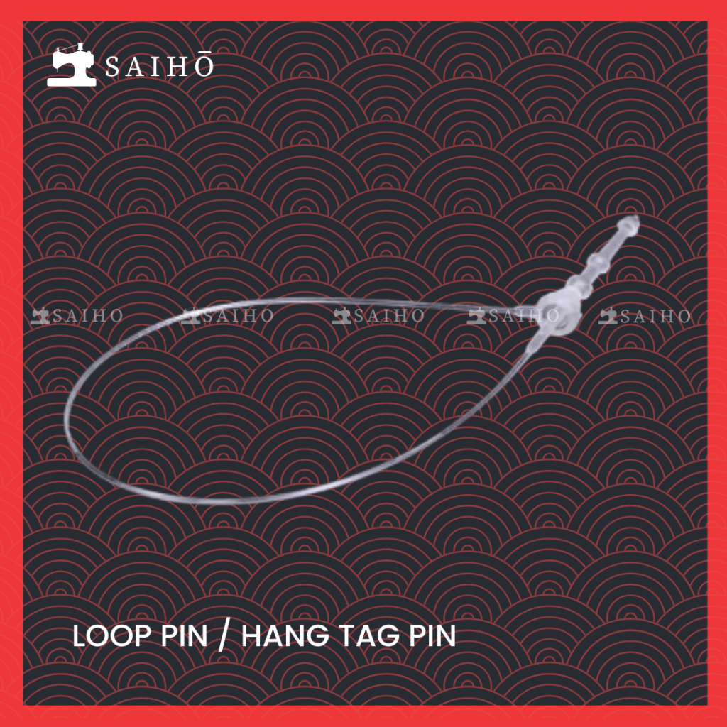 

Tali Hang Tag Loop Pin / Lock String Pin / Tali Hangtag Plastik / Loop Pins 5 inch