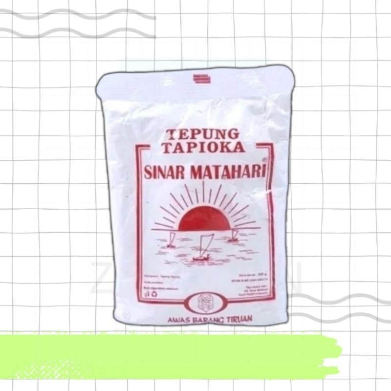 

Tepung Tapioka Tepung Kanji Matahari 200g