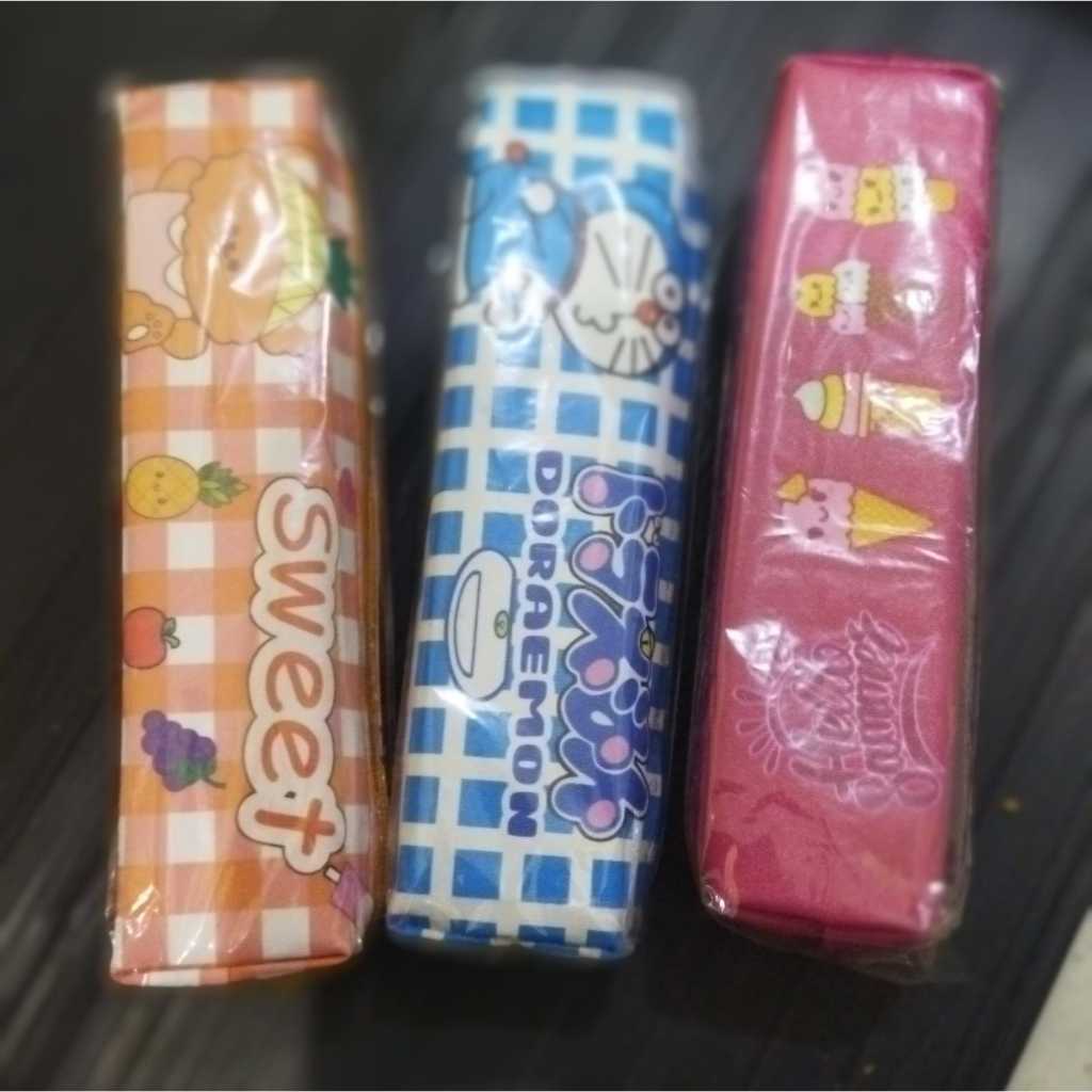 

Kotak Pensil Bahan Kain Kanvas Cantik Imut