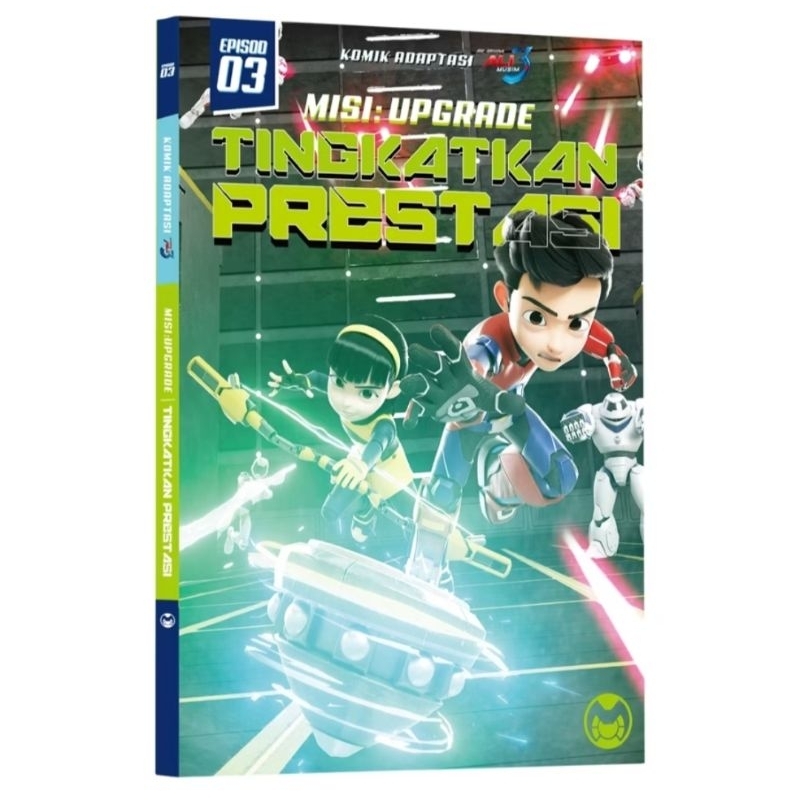 Komik Adaptasi Ejen Ali Misi : Upgrade Season 3 (Ep 03 TINGKATKAN PRESTASI)