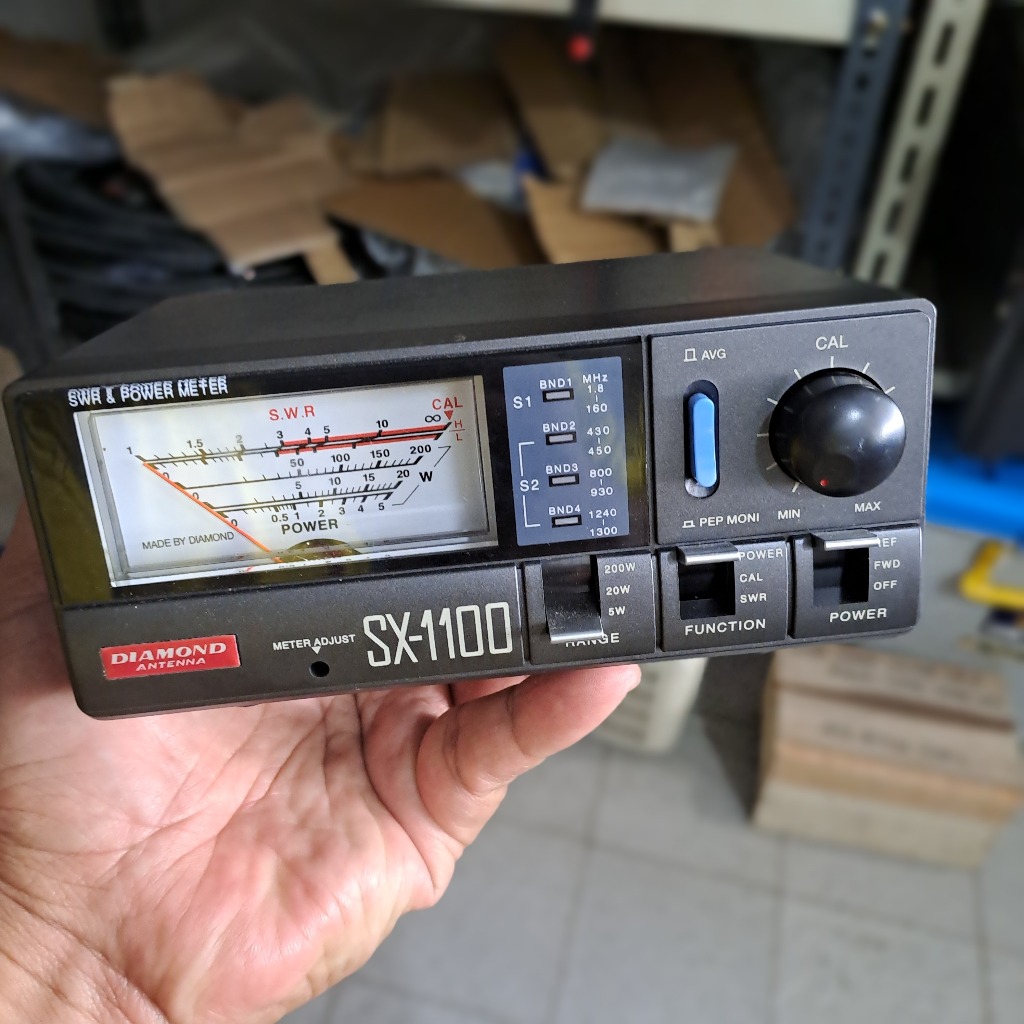 SWR DIAMOND SX 1100 TERMURAH SEDUNIA DIJAMIN SWR SX1100 ALL BAND Swr Multi Band Dan Power Meter Sx-6