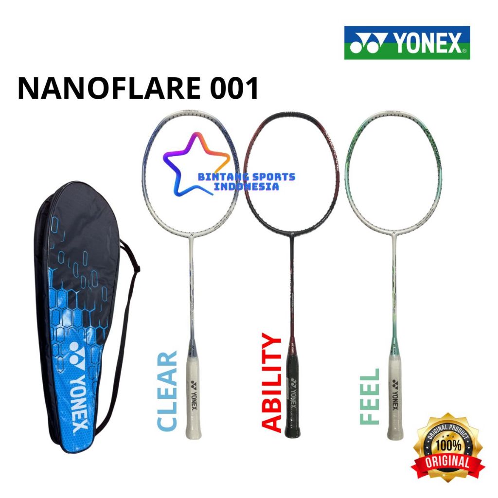 RAKET YONEX BADMINTON BULUTANGKIS YONEX NANOFLARE 001 ORIGINAL