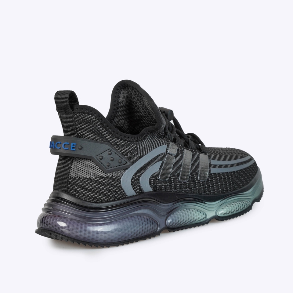 Everbest Tracce Jayson Sneakers Pria Black & White