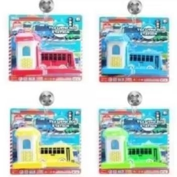 MAINAN ANAK LITTLE BUS TAYO DITEKAN BISA JALAN