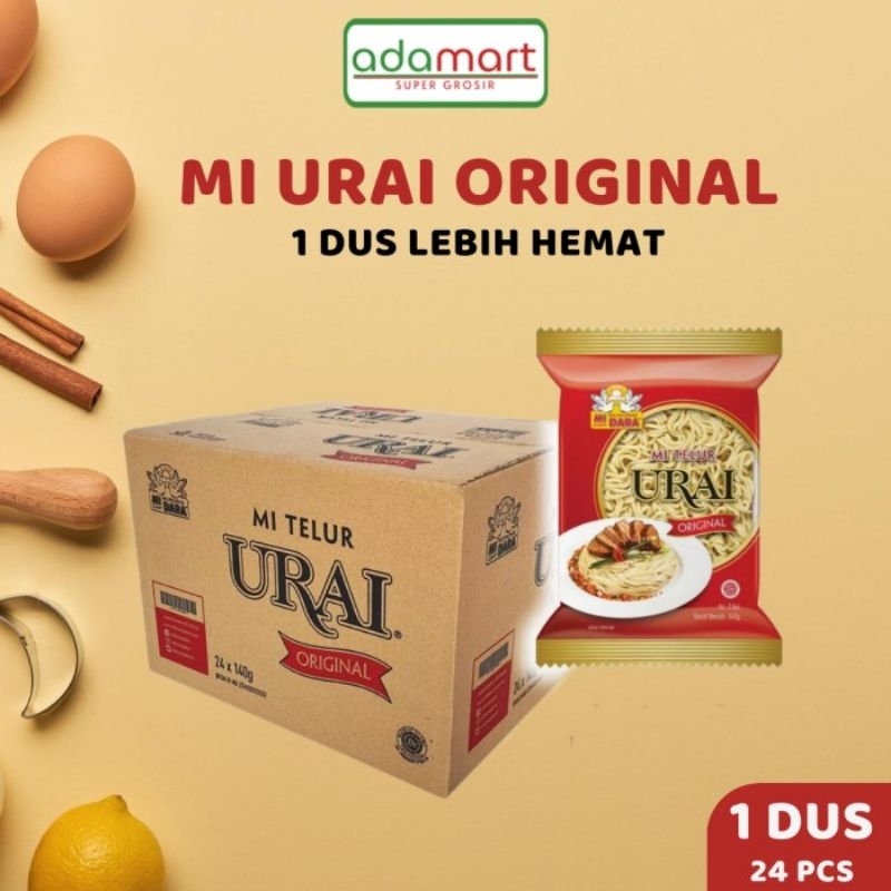 

Mie Urai merah 1 dus isi 24pcs