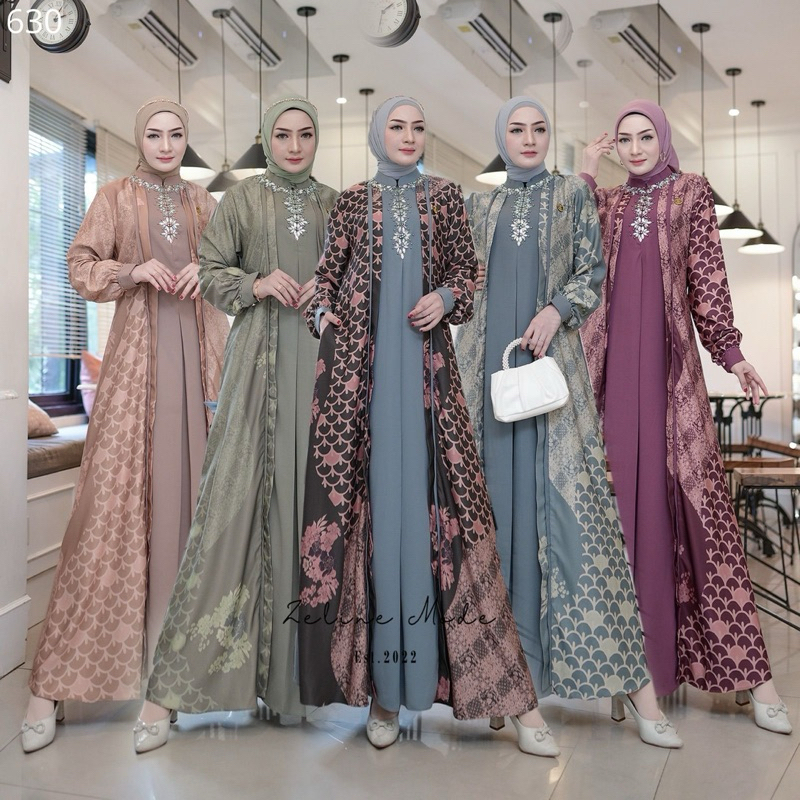 Gamis Zeline Mode by Satali Viral