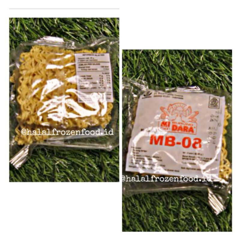 

MIE BURUNG CAP DARA 1 BUNGKUS ISI 2 PCS 28 GR UNTUK SEBLAK