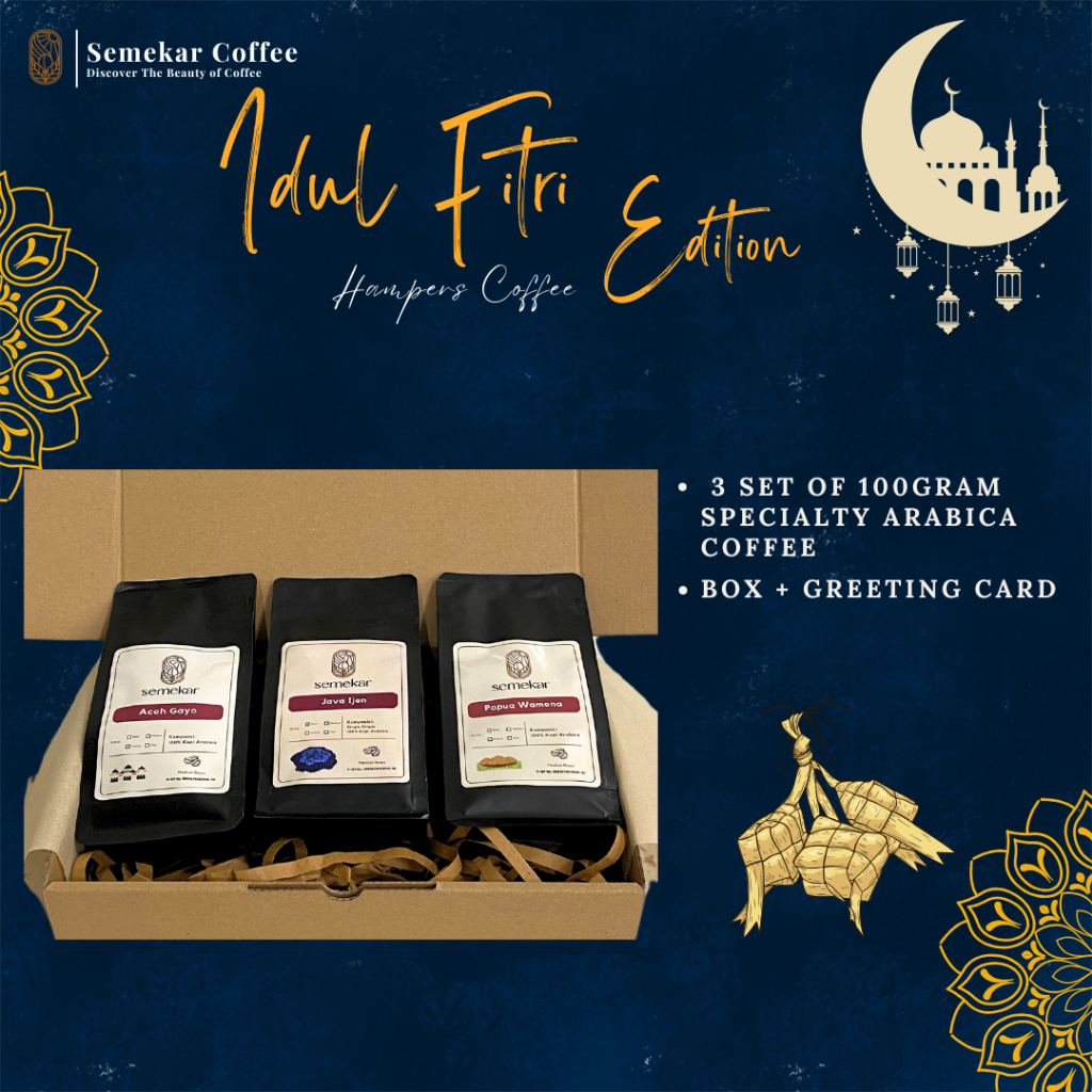 Semekar Coffee - Paket Hampers Event Edition | Set of 3 Kopi Arabica Specialty Roasted Beans