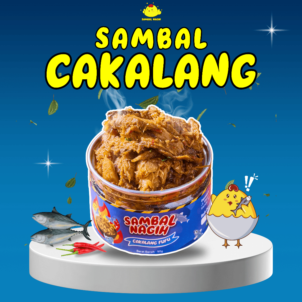 

Sambal Nagih - Sambal Cakalang Fufu Suwir Asap