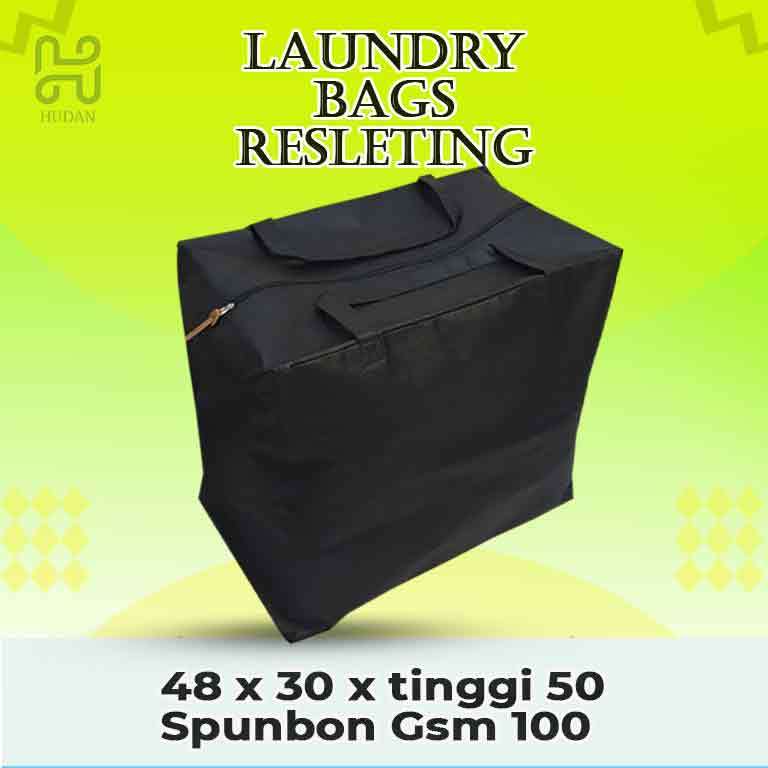 Tas Travel Lipat Belanja Besar Goodie Bag Spunbond Extra Besar Jumbo 50x50x30 Tebal 100 gsm Jahit La