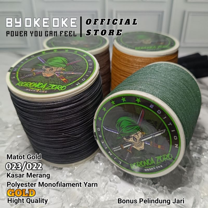 Gelasan Matot Zoro Original Bahan GOLD gelasan layangan