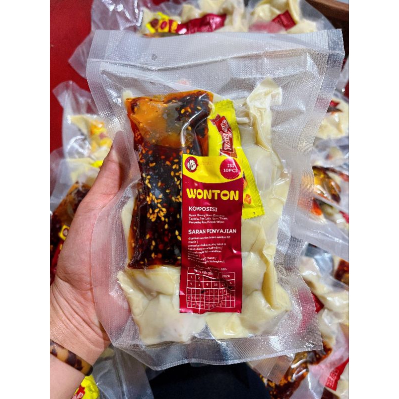 

Wonton chili oil frozen halal