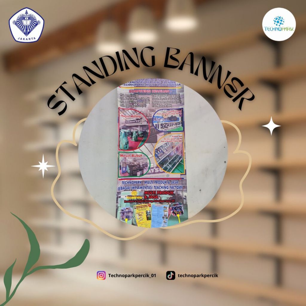 Cetak Standing Banner / Cetak X- Banner