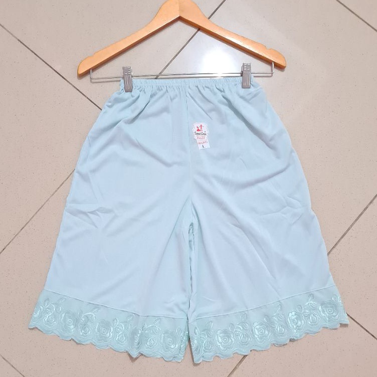 KODE E24I Kulot selutut Sweet Love 3 pcs 6 pcs grosir celana dalam kulot selutut