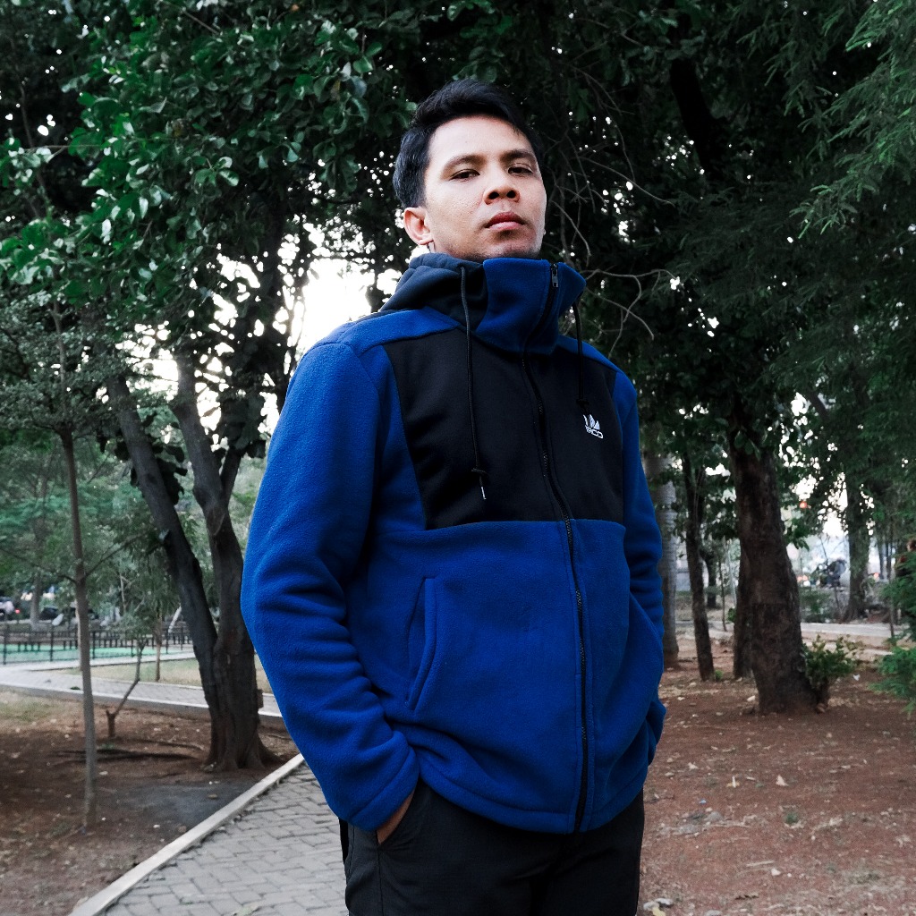 Jaket Polar Outdoor Pria Dan Wanita Irco Colorado Hangat Model Gorpcore - Jacket Musim Dingin Tebal