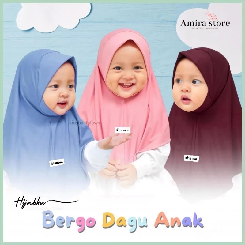jilbab anak bayi 0 1 2 3 4 tahun BERGO MALAYSIA BAYI Kerudung bayi ootd bayi hijab bayi lucu hijab b