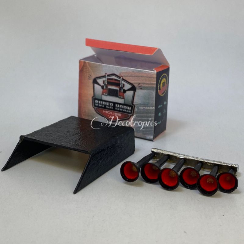 Corong Atas CORTAS PAKISTAN Miniatur Bus Basuri Tidak Bunyi miniatur corong basuri v4  mobil mainan 