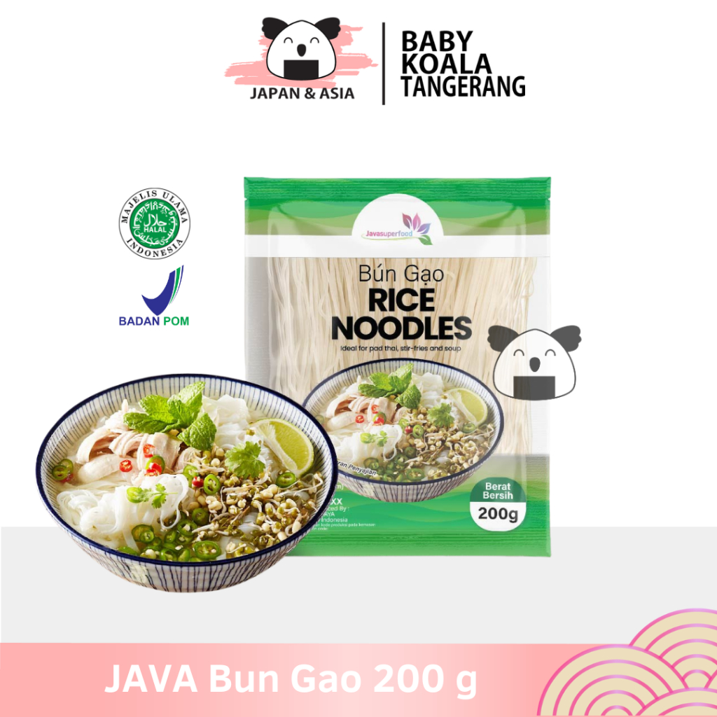 

JAVA SUPER FOOD BUN GAO Vietnam Rice Vermicelli 200 g │ Bihun Beras..