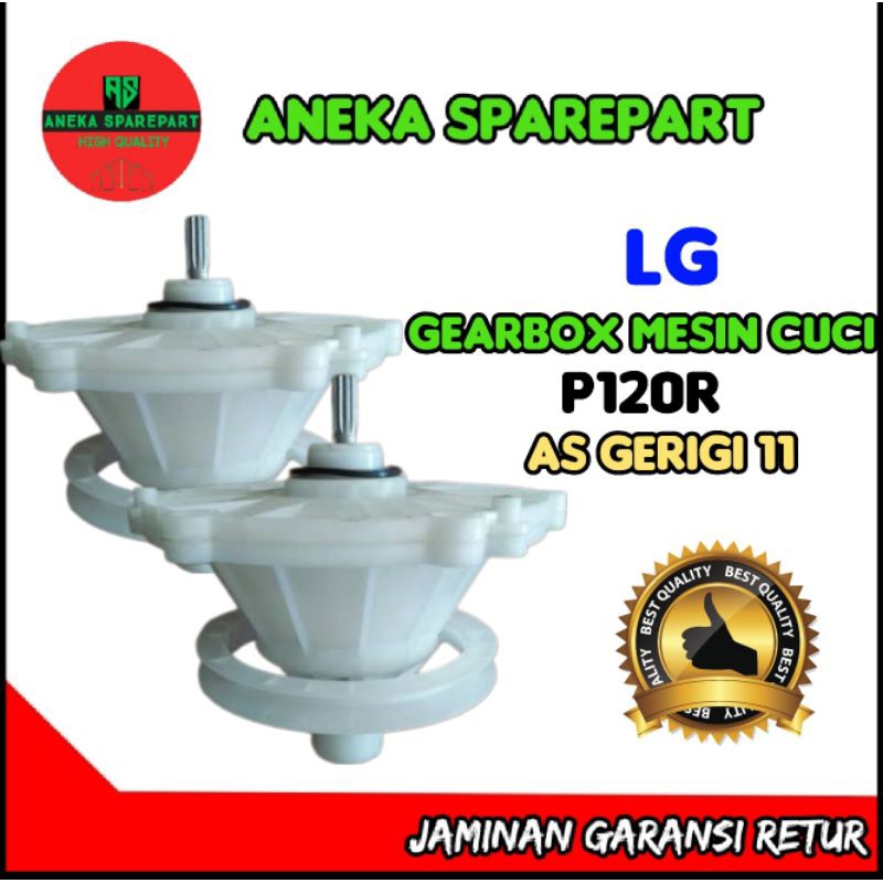 gearbox mesin cuci LG type P120 R AS GIGI 11