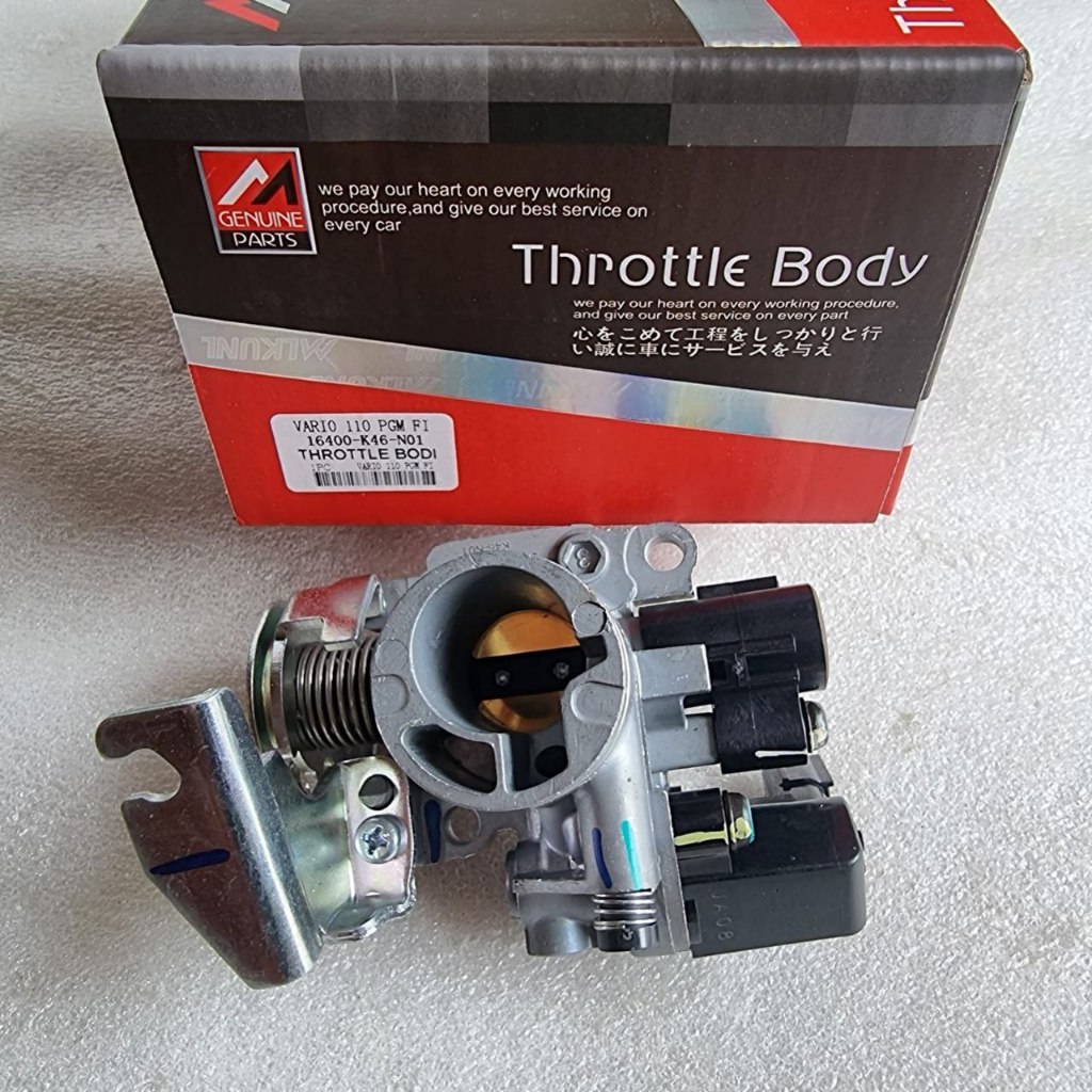 Throttle Body K46 Vario 110 Fi Esp, Scoopy 2015 - 2017 Asli Mlkunl