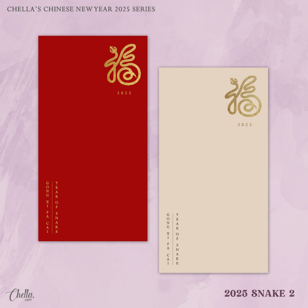 

SNAKE 2 - CUSTOM ANGPAO IMLEK 2025 (BISA TULIS NAMA/LOGO) isi 6 pcs