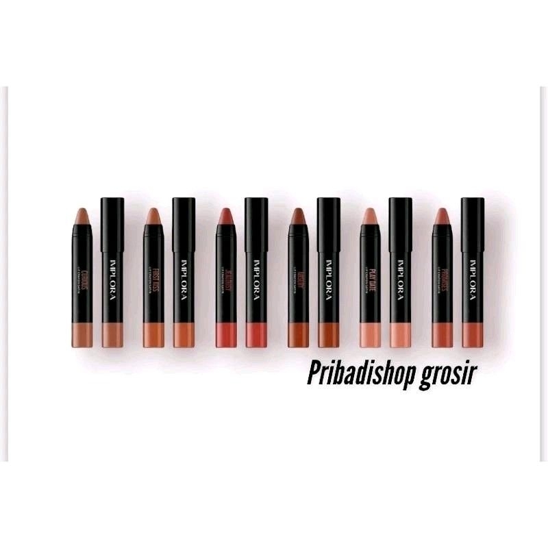 IMPLORA LIP CRAYON SATIN || IMPLORA LIP CRAYON