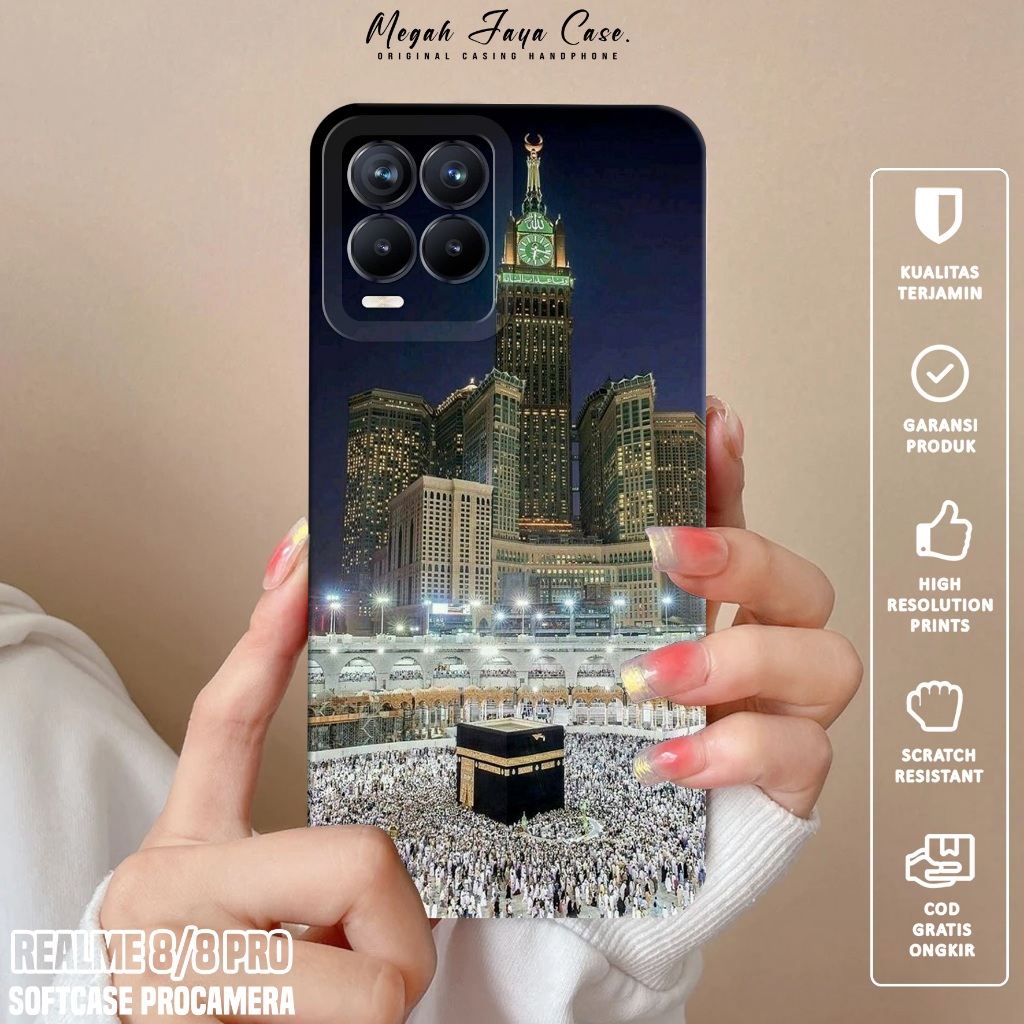 Softcase Hp REALME 8 / REALME 8 PRO - Case Hp REALME 8 / REALME 8 PRO Motif ISLMC - Silikon Hp REALM