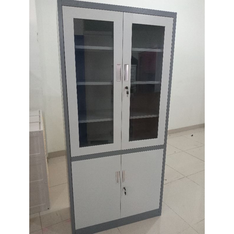 lemari arsip 2 pintu besi