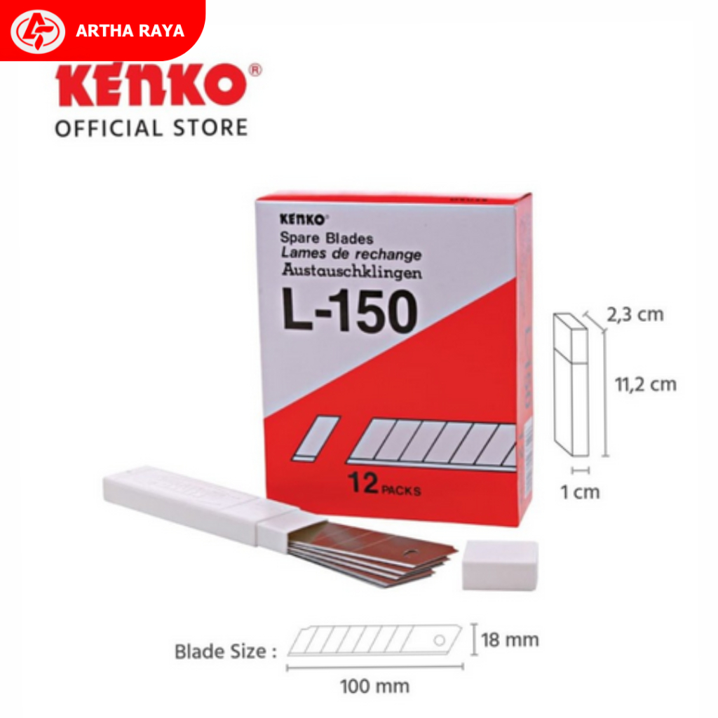 

Isi Cutter Kenko L-150 (SATUAN)