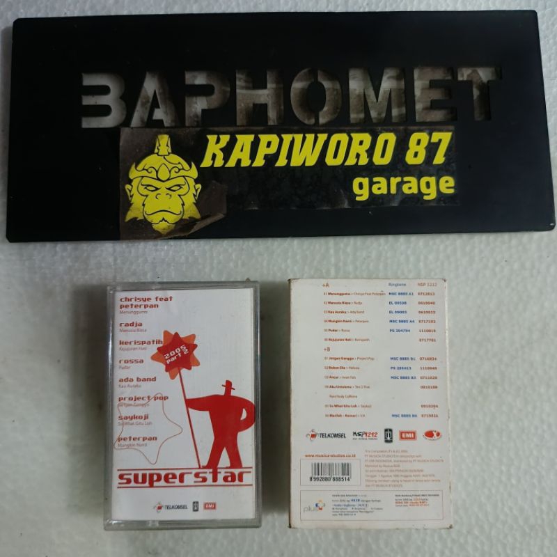 Kaset Pita Superstar 2005 Lagu-lagu Populer Indonesia