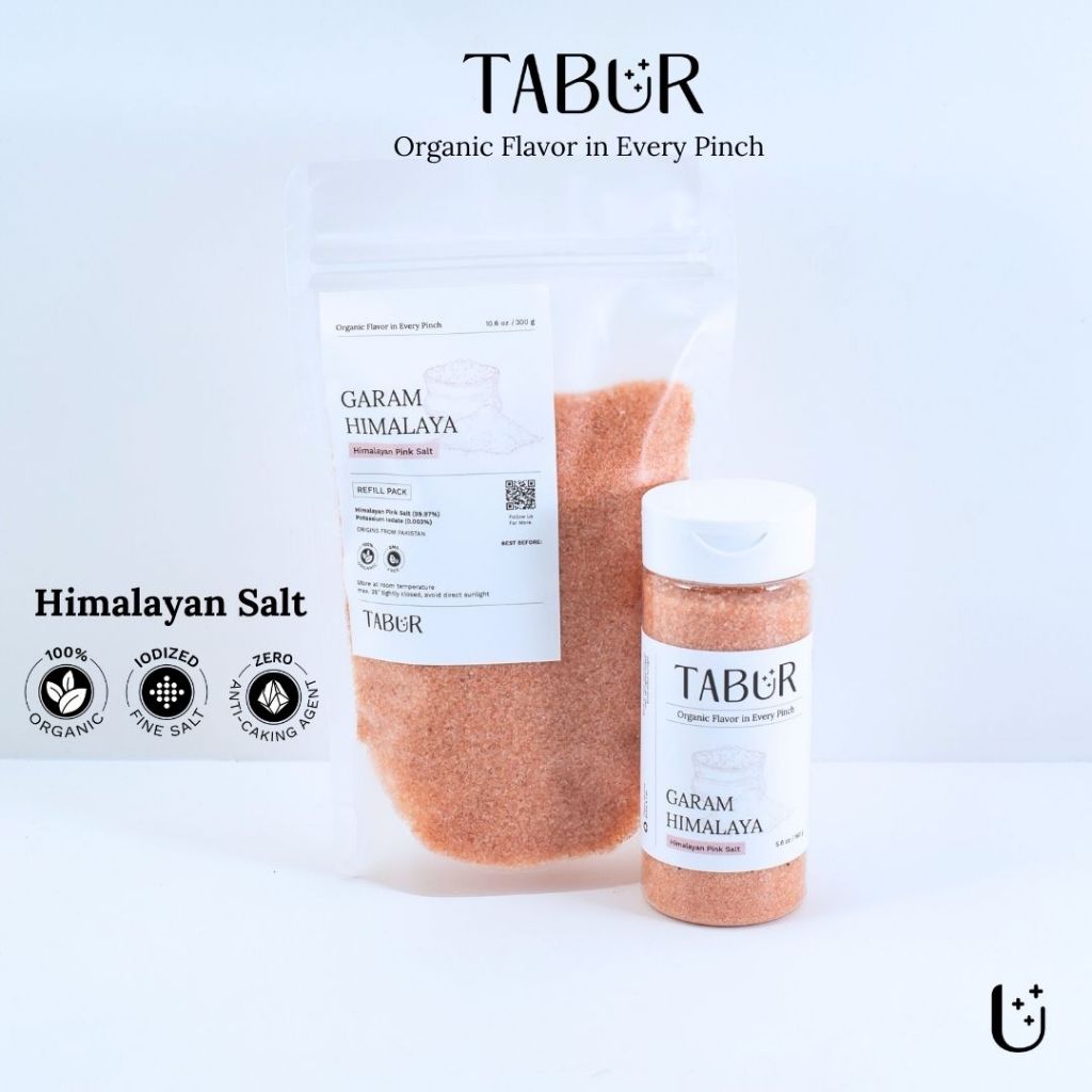 

Tabur Garam Himalaya (160g) - Himalayan Salt Organic