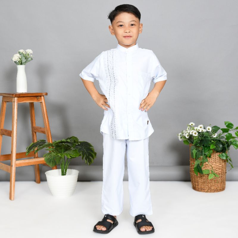 Baju koko>baju koko anak laki laki>baju manasik haji anak laki laki tk>baju muslim putih anak laki l