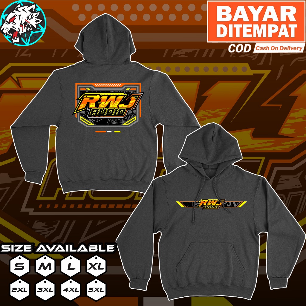 Jaket Hoodie RWJ Audio Raden Wijaya Hodie Sound System