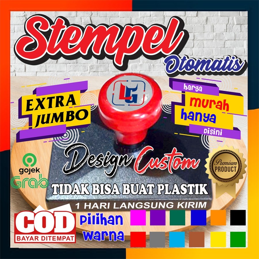 

Stempel Jumbo / Kardus / Kertas / Paperbag