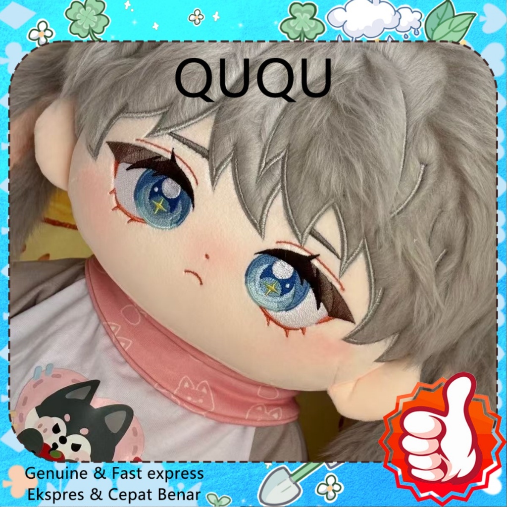 QUQU 40cm Love and Deepspace Xavier Attribute Cotton Doll baju boneka 40cm Dress up doll