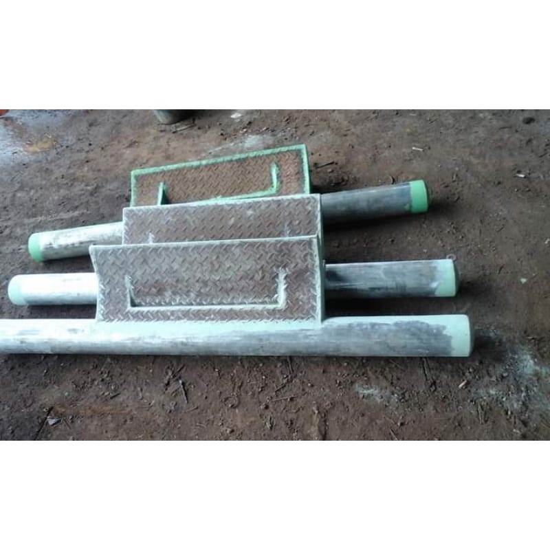 pengaman atau Demper belakang truk box/ bak kayu model pipa