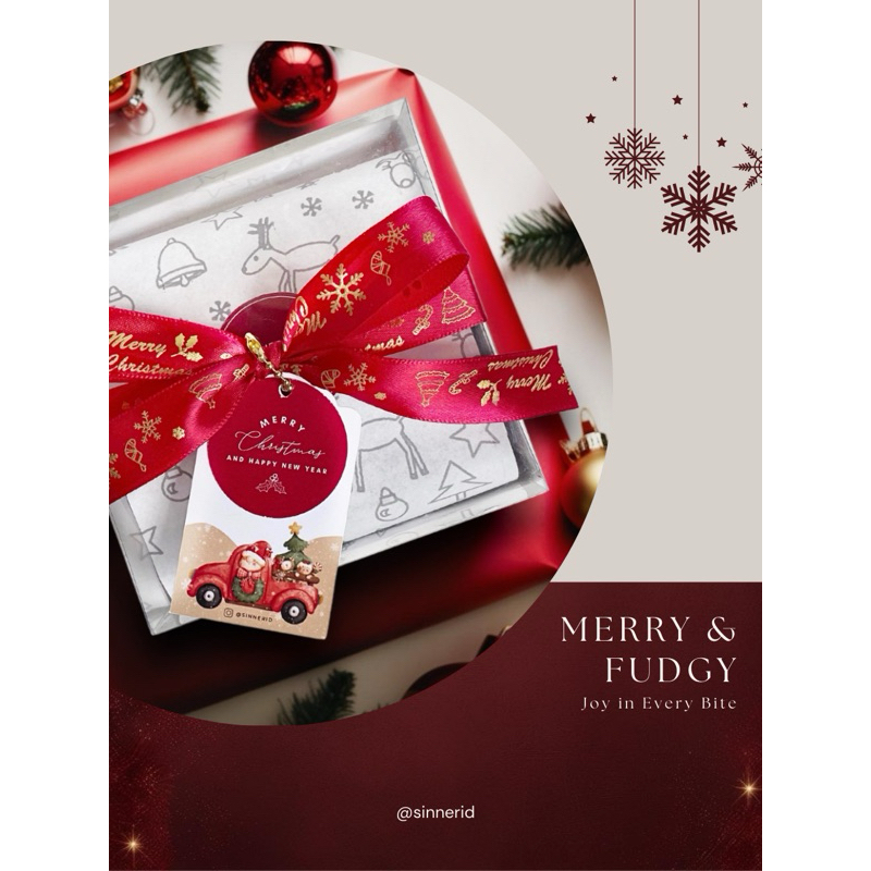 

HAMPERS NATAL MERRY & FUDGY (harga +admin 10%)