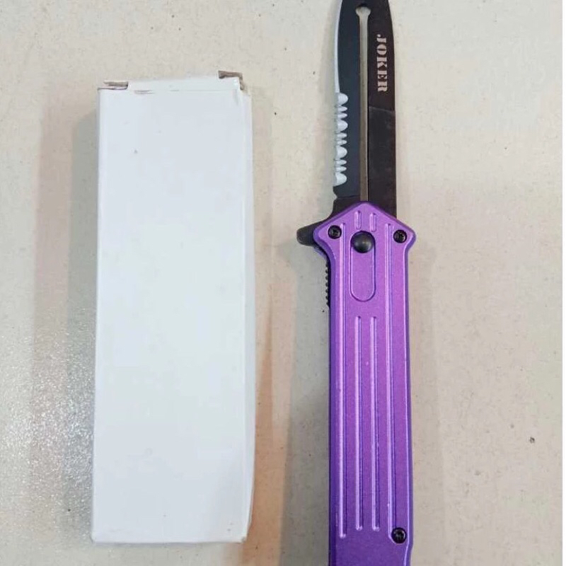 Pisau Lipat Survival / Pisau Lipat Saku Joker survival kit / Pisau Lipat Joker TZ