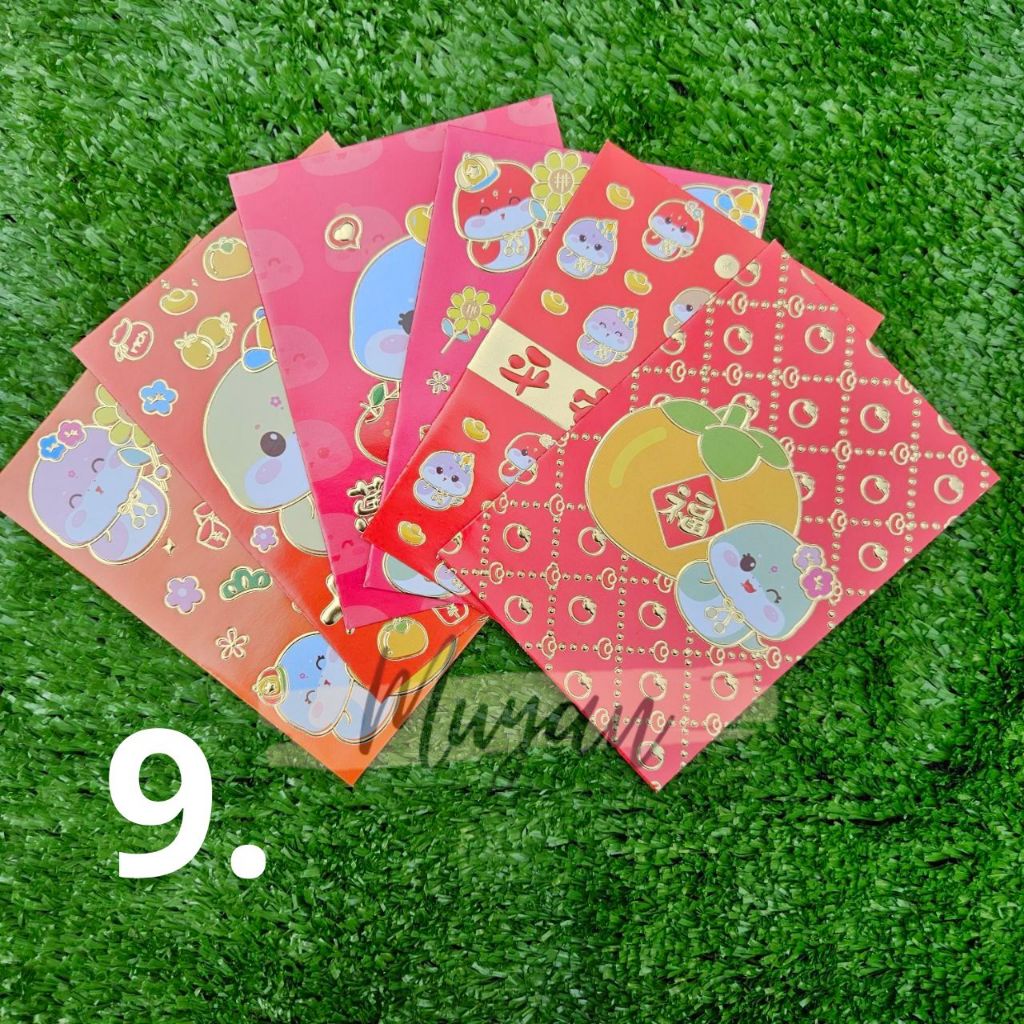 

Angpao Imlek Tahun 2025 isi 6 Pcs / Angpao Chinese New Years Shio Ular Tahun 2025