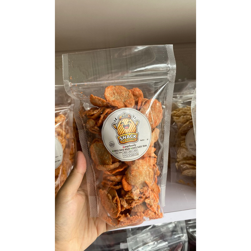 

snack Bakso Goreng/ basreng balado Aqrfoody