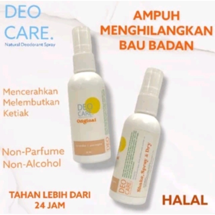 DEODORANT SPRAY TAWAS DEOCARE PENGHILANG BAU BADAN
