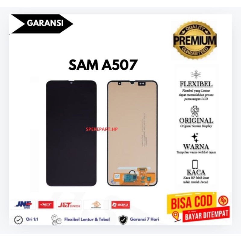 LCD TOUCHSCREEN SAM A507 FULLSET ORIGINAL/LCD ORIGINAL SAM A507