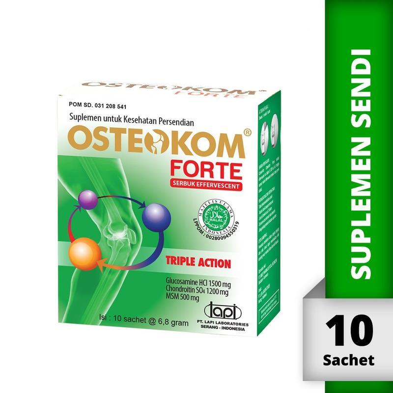 Osteokom Forte Box 10 Sachet - Kesehatan Sendi