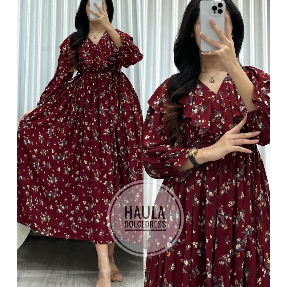 berkualitas Haula by dolce dress belkang