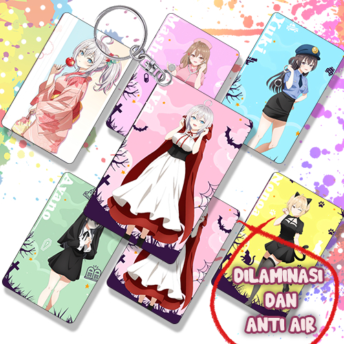 Gantungan Kunci Photocard Roshidere Tokidoki Bosotto Russia, Gantungan PVC photocard