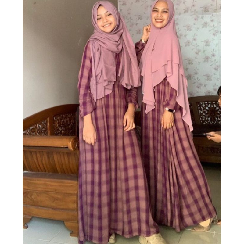 preloved Square malaka dress hijab kayunie